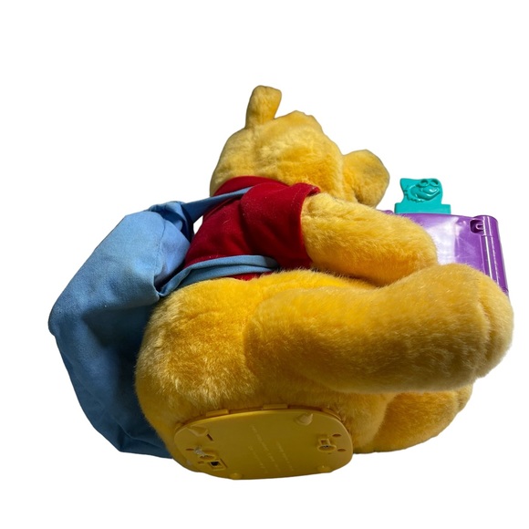 Pooh Story Reader Toy Talking 12” Plush Winnie the Pooh Bear - Picture 4 of 13